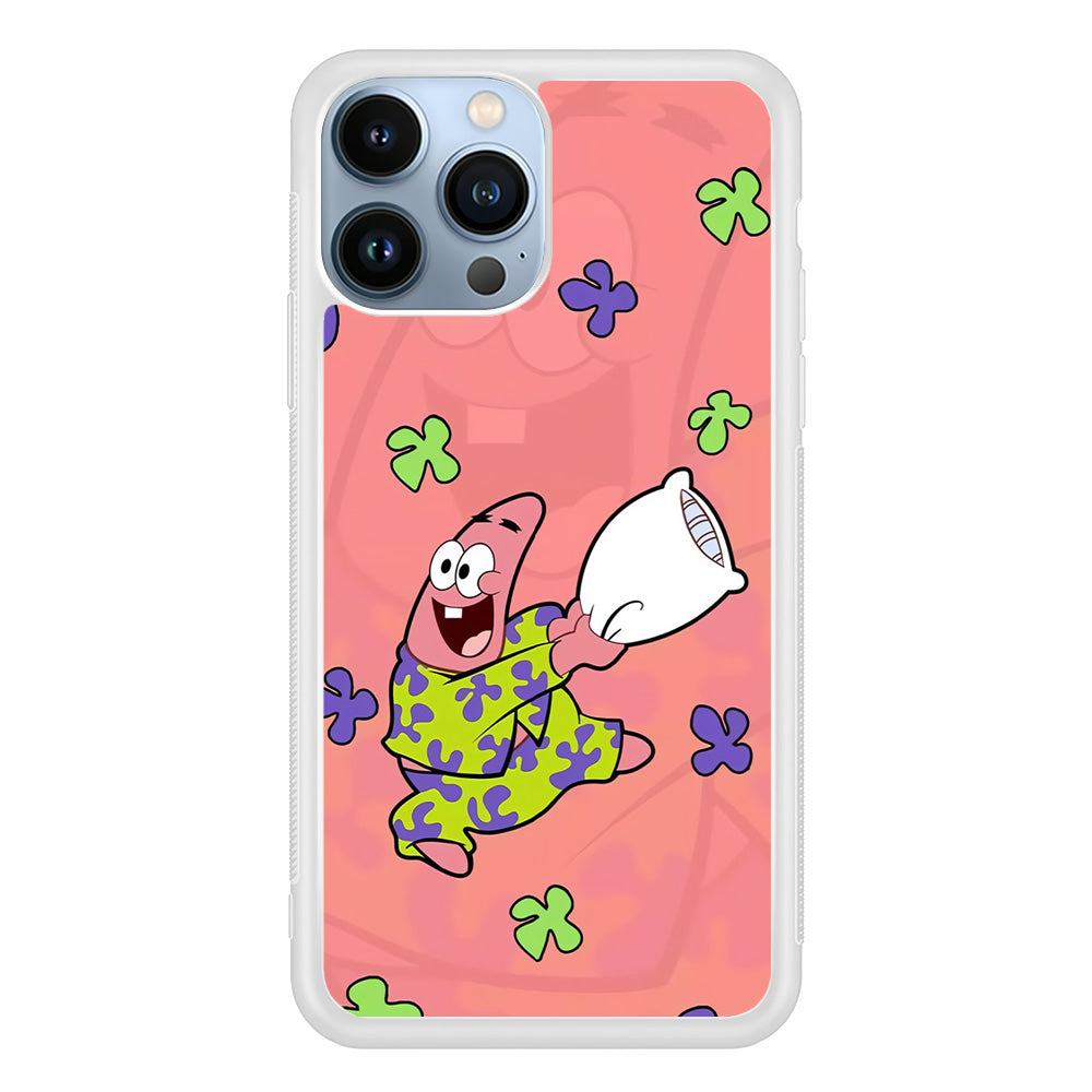 Patrick Star Sleeping Time iPhone 13 Pro Max Case