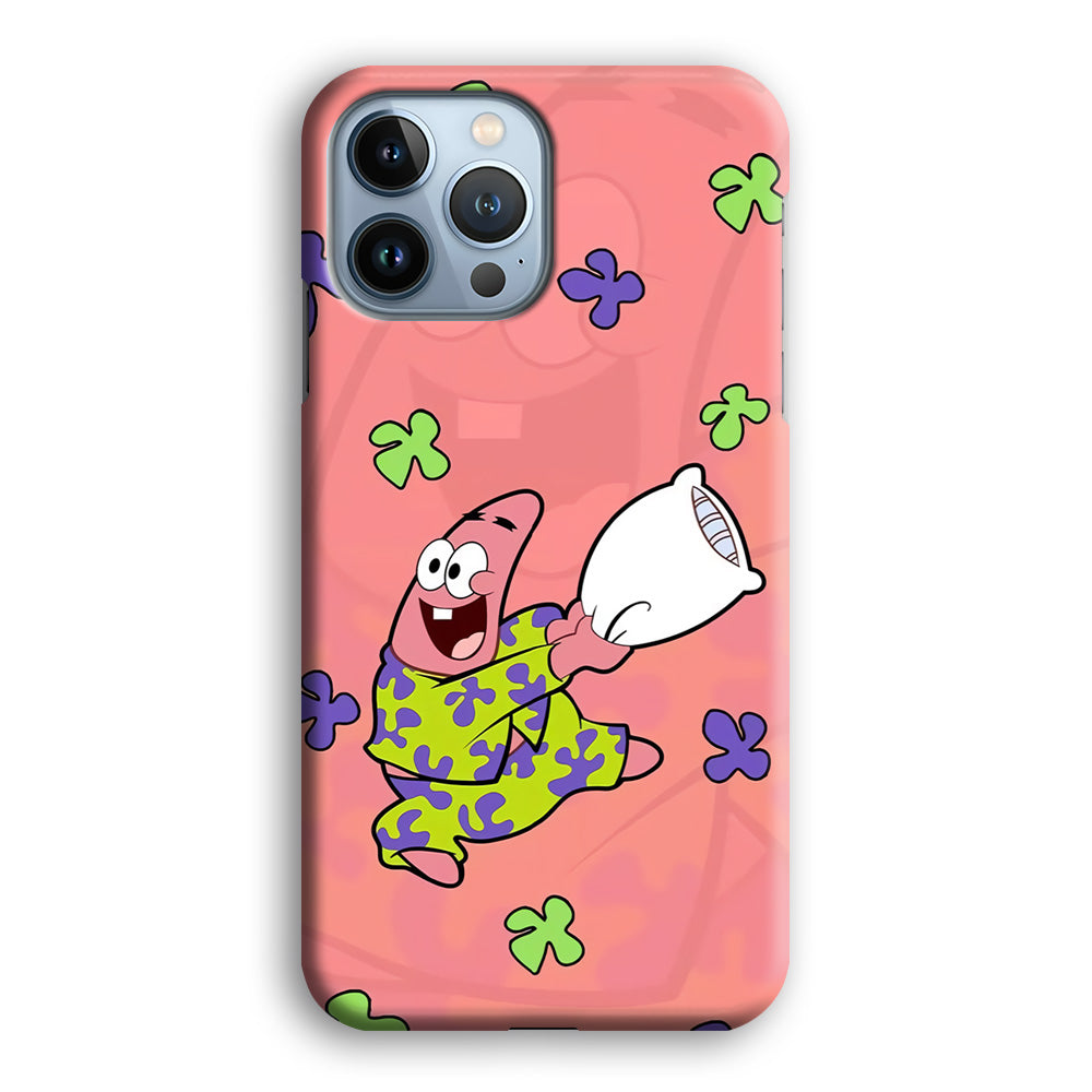 Patrick Star Sleeping Time iPhone 13 Pro Max Case