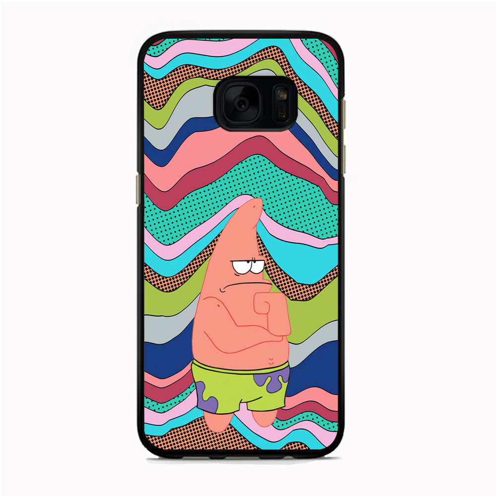 Patrick Still Bad Mood Samsung Galaxy S7 Edge Case
