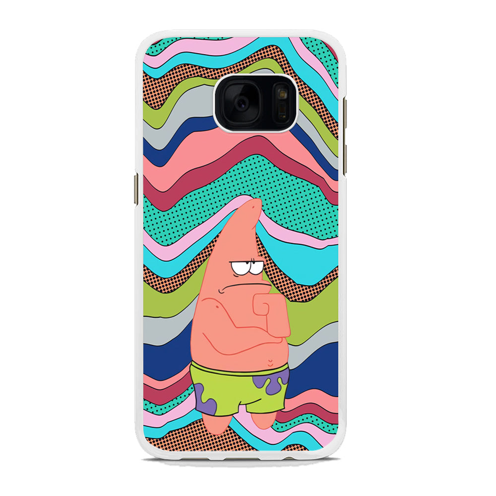 Patrick Still Bad Mood Samsung Galaxy S7 Edge Case