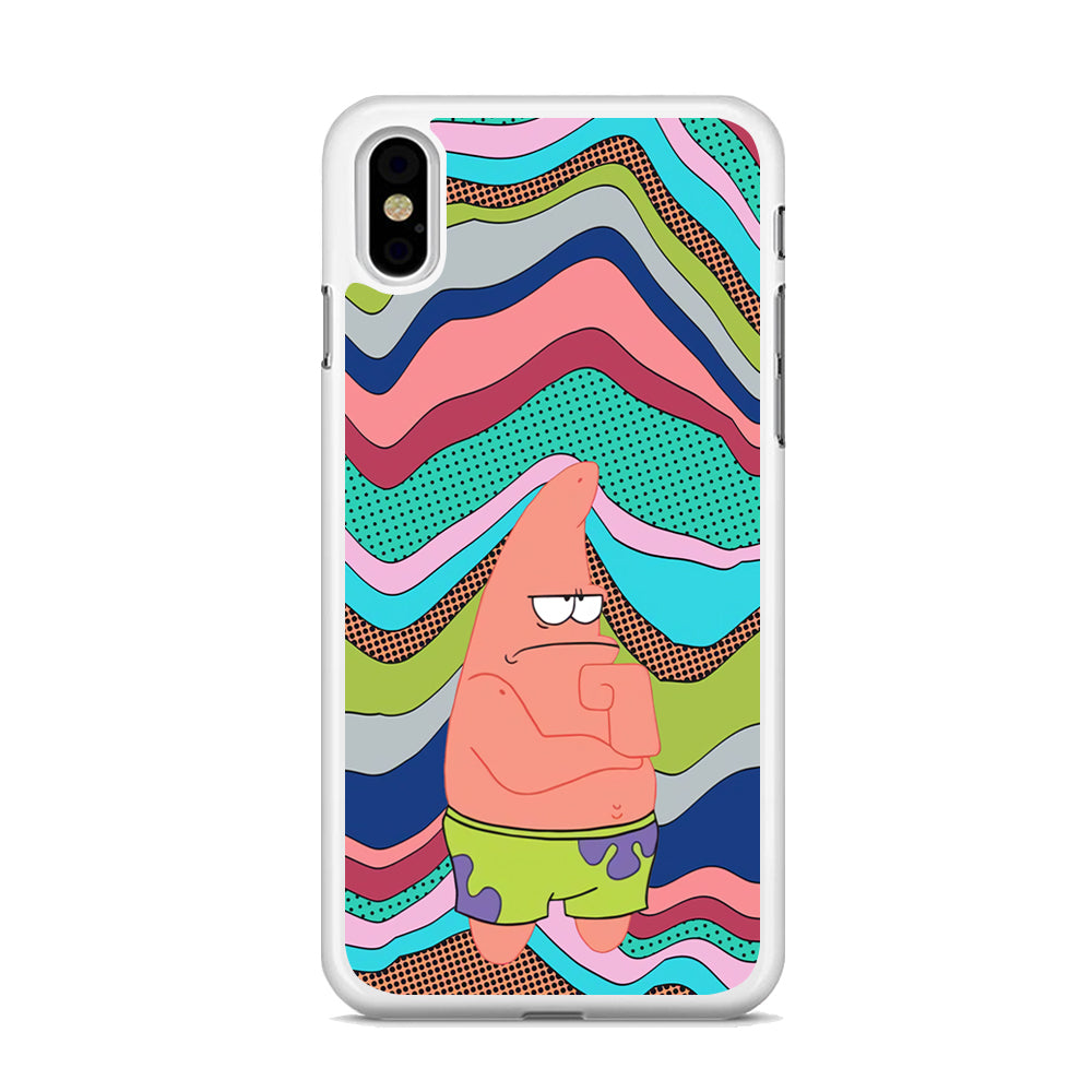 Patrick Still Bad Mood iPhone X Case