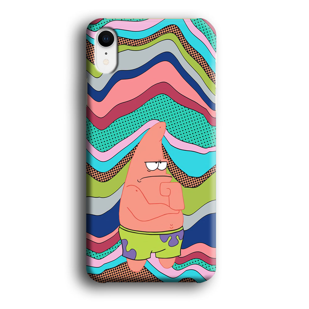 Patrick Still Bad Mood iPhone XR Case