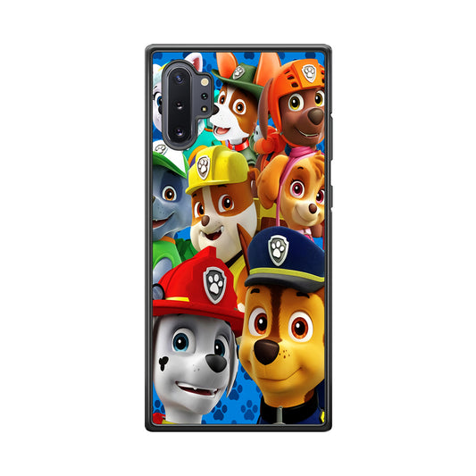 Paw Patrol Job of Team Samsung Galaxy Note 10 Plus Case