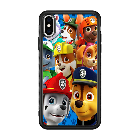 Paw Patrol Job of Team iPhone X Case