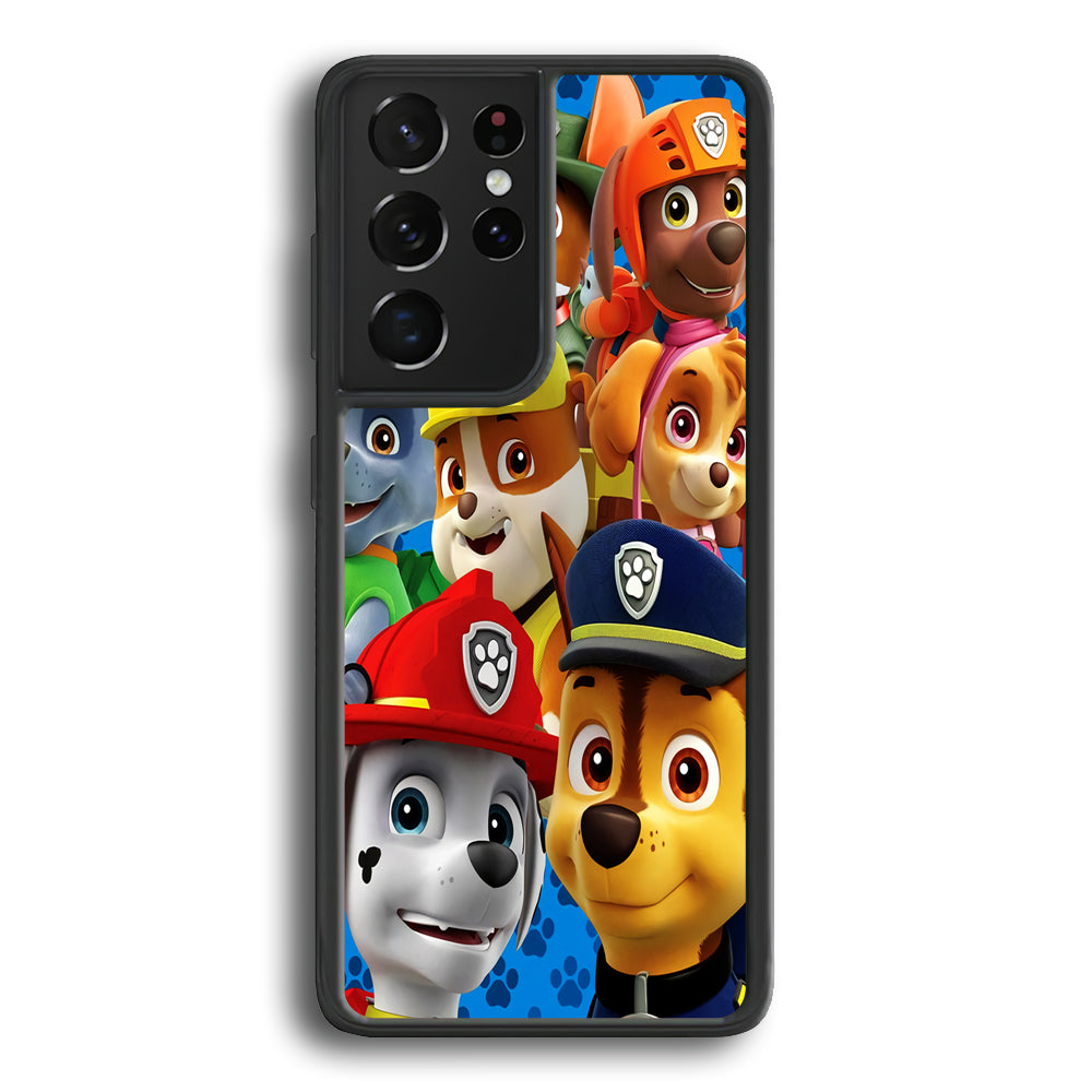 Paw Patrol Job of Team Samsung Galaxy S21 Ultra Case