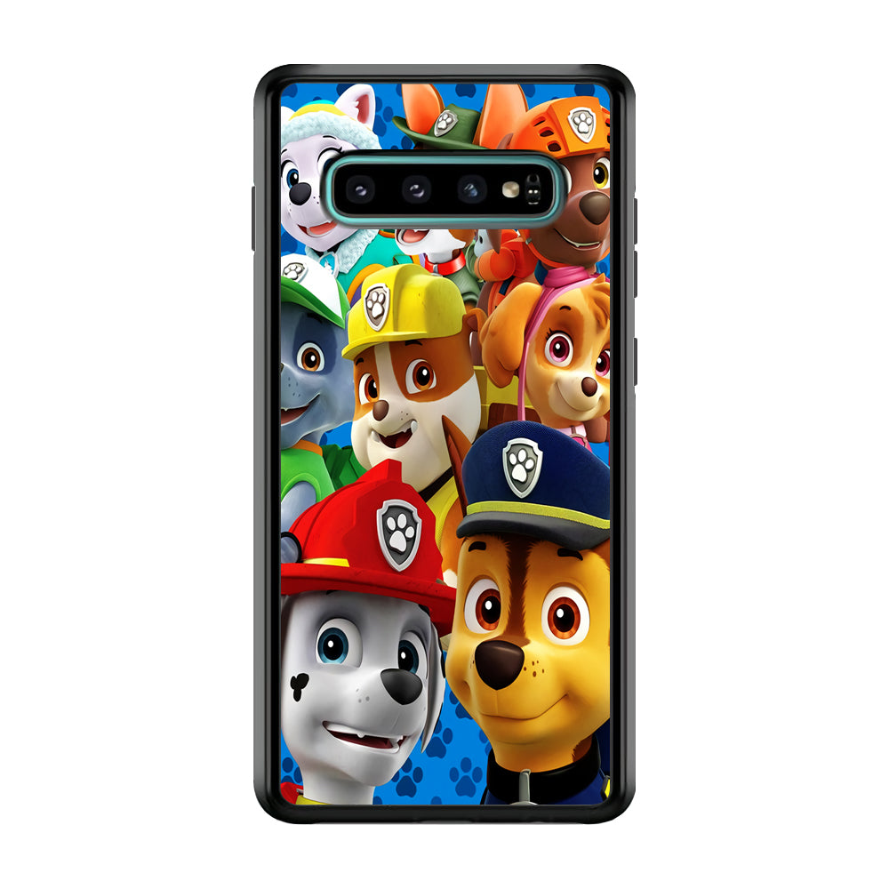 Paw Patrol Job of Team Samsung Galaxy S10 Case