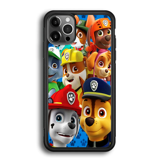 Paw Patrol Job of Team iPhone 12 Pro Case