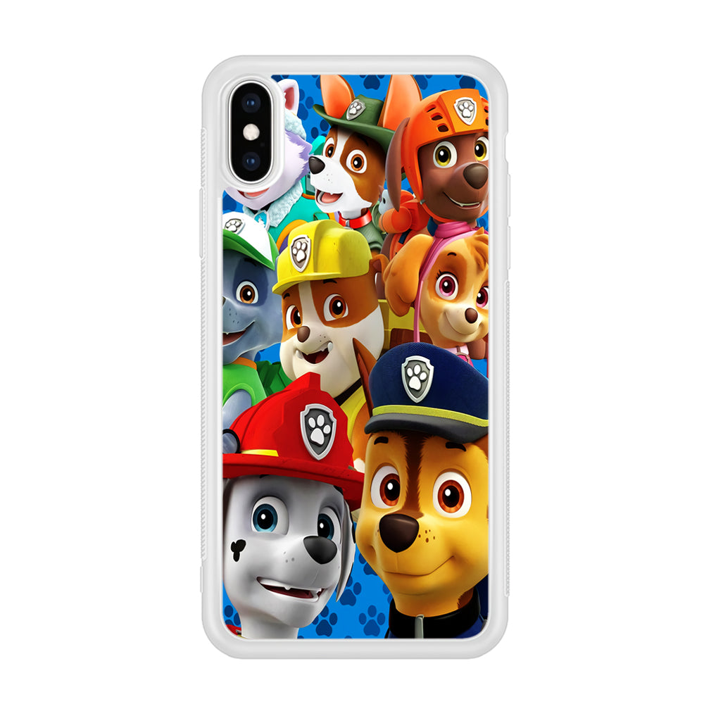 Paw Patrol Job of Team iPhone X Case