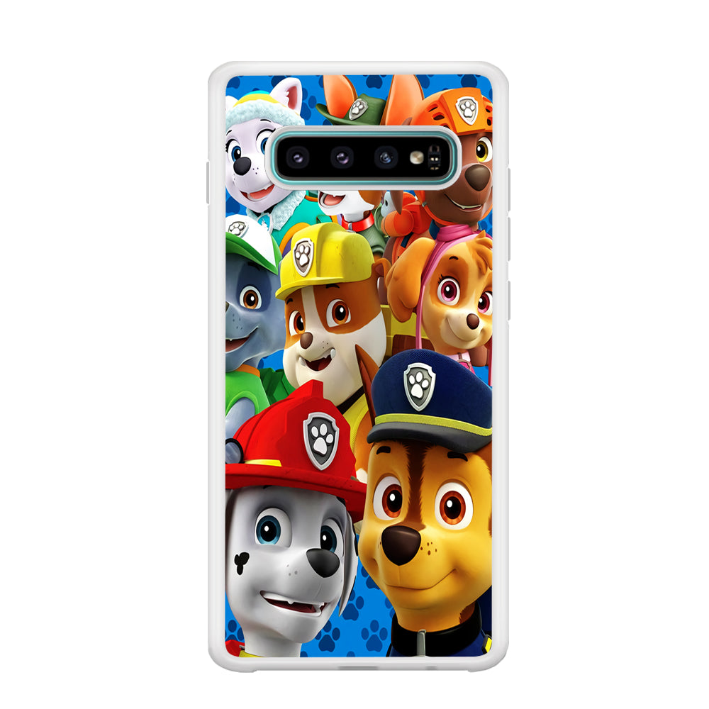 Paw Patrol Job of Team Samsung Galaxy S10 Case