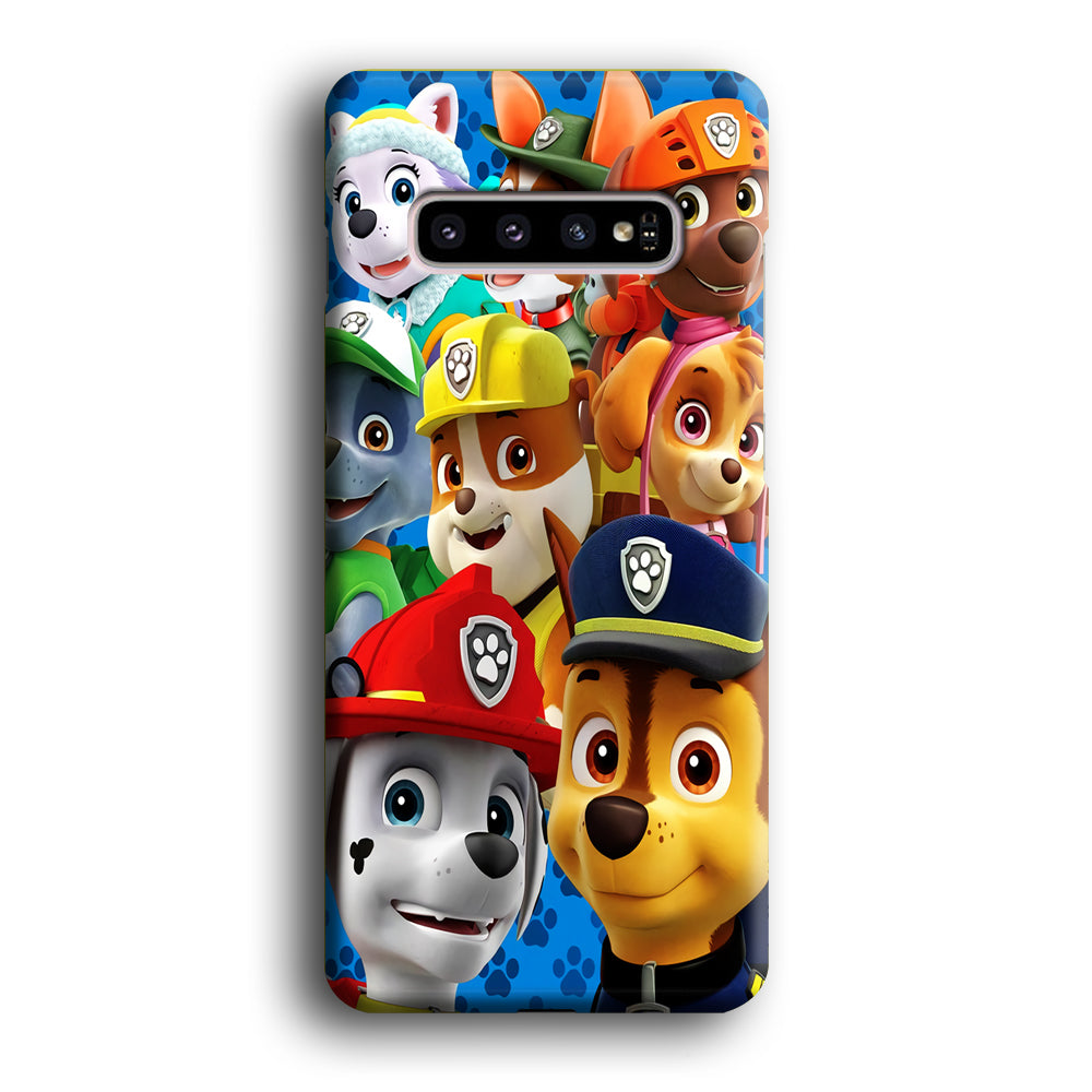 Paw Patrol Job of Team Samsung Galaxy S10 Case