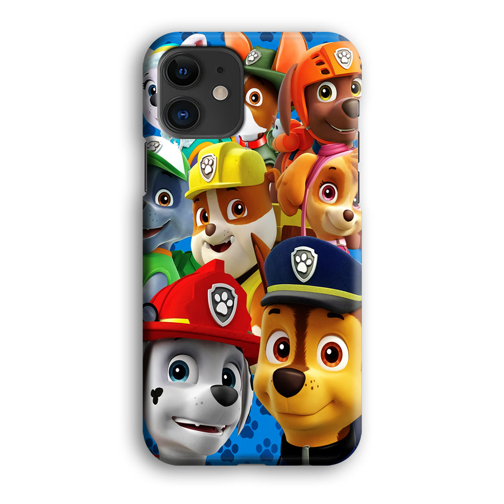 Paw Patrol Job of Team iPhone 12 Case