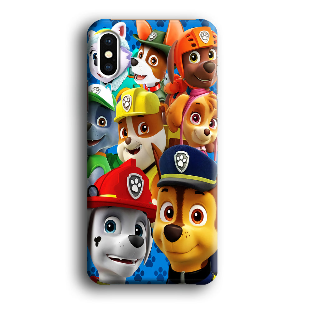 Paw Patrol Job of Team iPhone XS Case