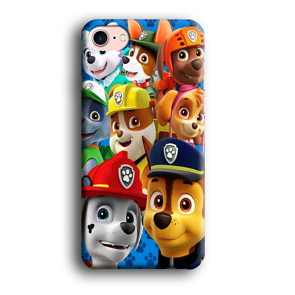 Paw Patrol Job of Team iPhone 7 Case