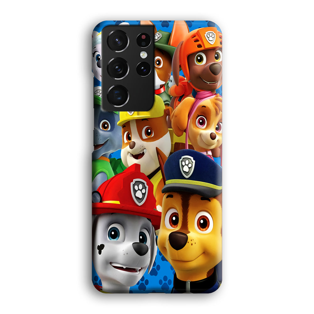 Paw Patrol Job of Team Samsung Galaxy S21 Ultra Case