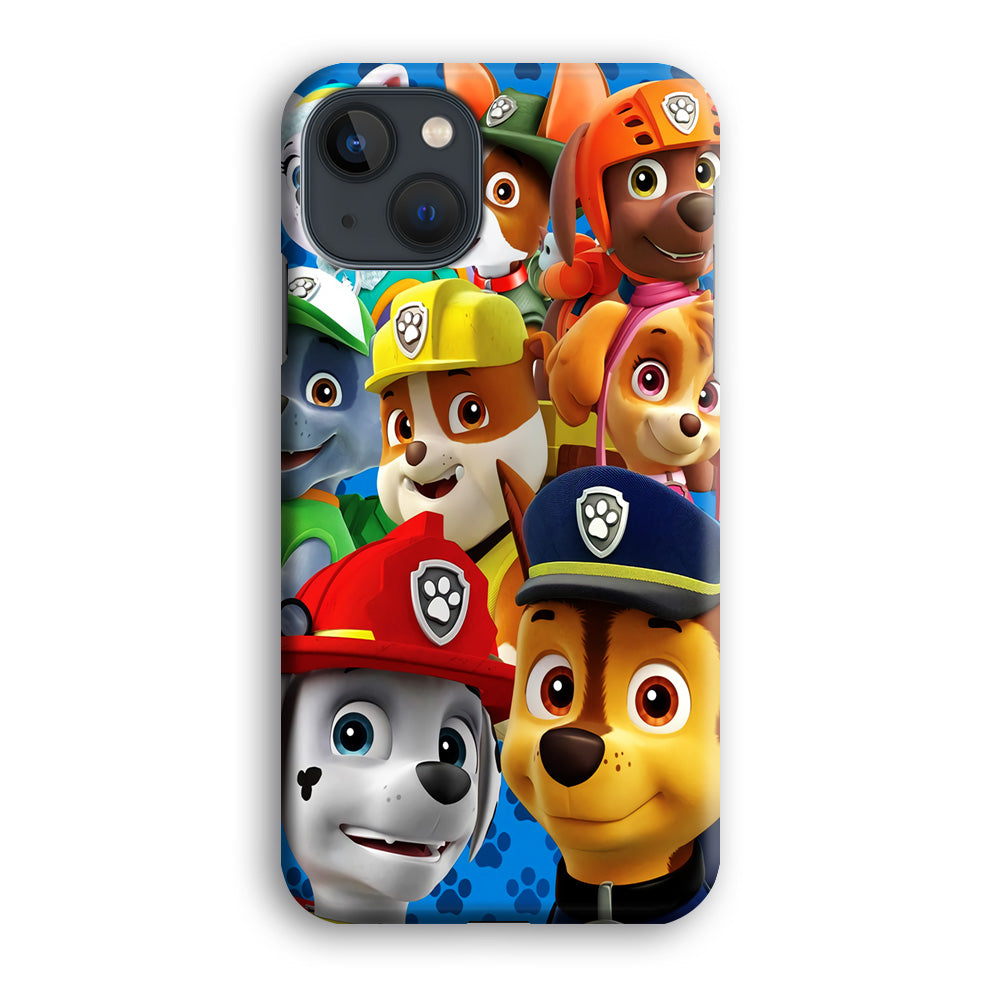 Paw Patrol Job of Team iPhone 13 Case