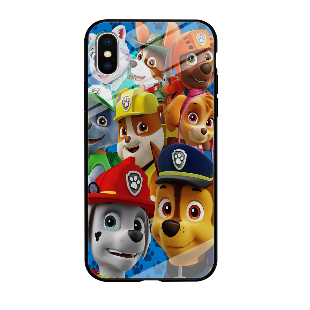 Paw Patrol Job of Team iPhone XS Case