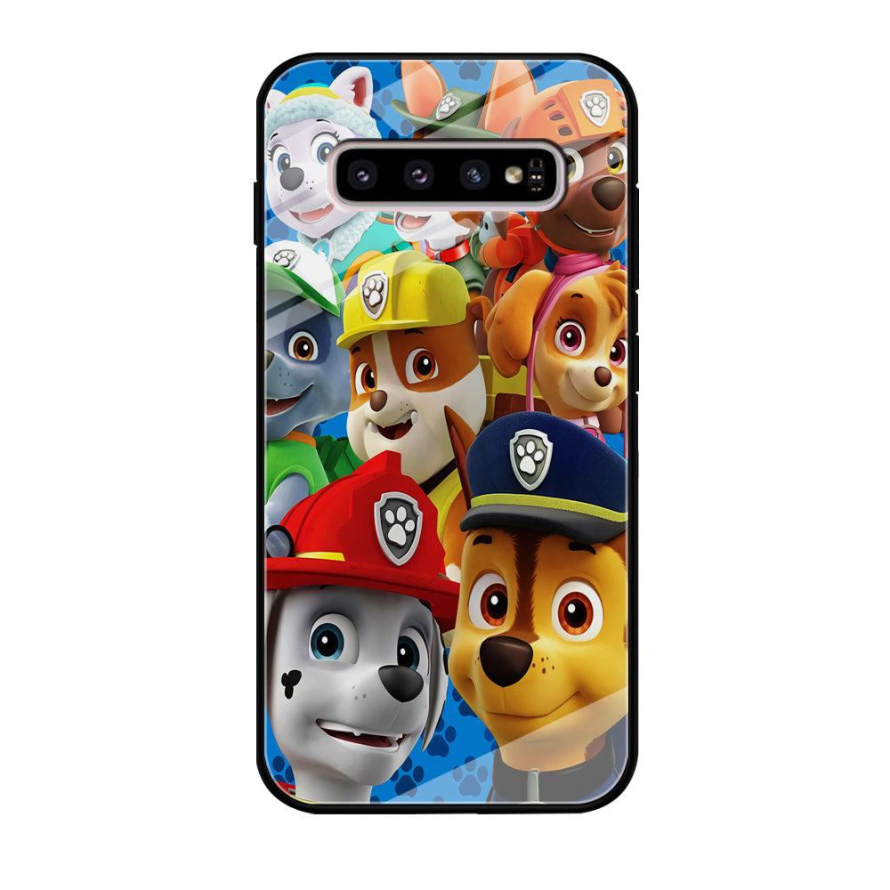 Paw Patrol Job of Team Samsung Galaxy S10 Case