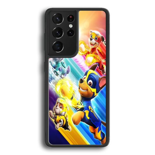 Paw Patrol Mighty Pups Samsung Galaxy S21 Ultra Case - Carneyforia