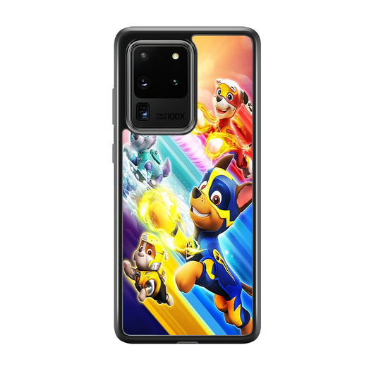 Paw Patrol Mighty Pups Samsung Galaxy S20 Ultra Case