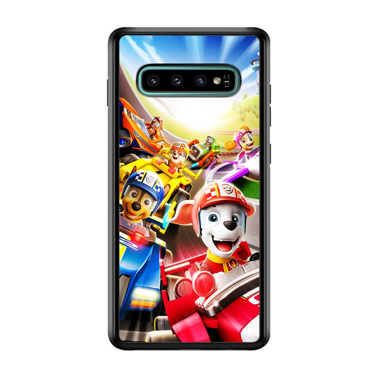 Paw Patrol Race Samsung Galaxy S10 Plus Case
