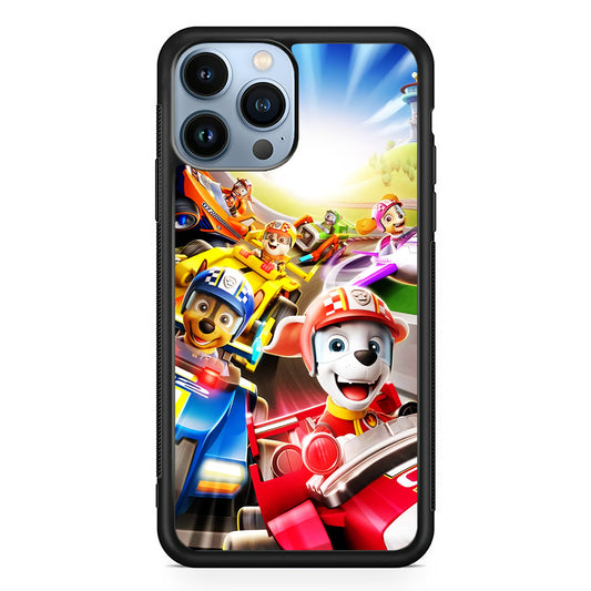 Paw Patrol Race iPhone 13 Pro Max Case