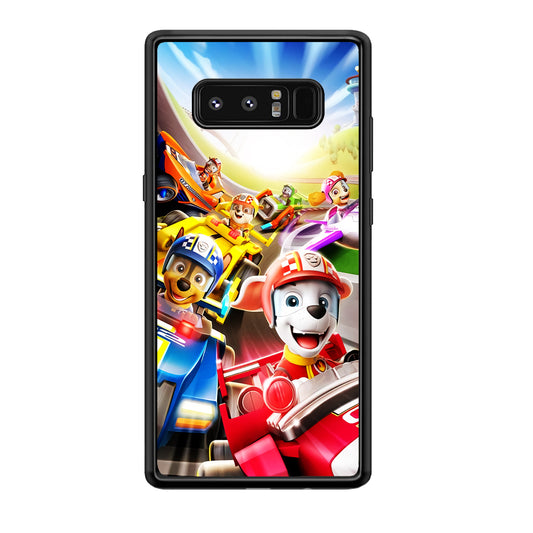 Paw Patrol Race Samsung Galaxy Note 8 Case