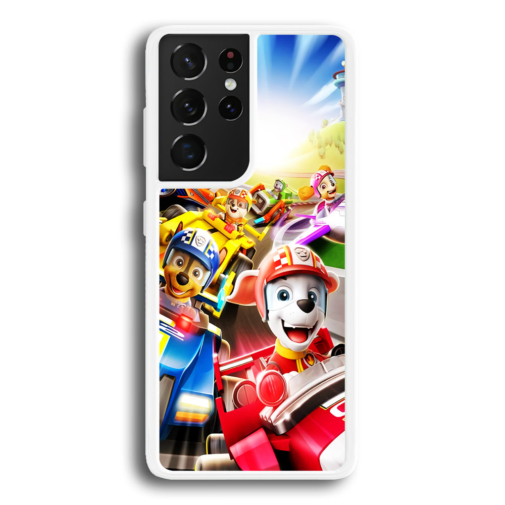 Paw Patrol Race Samsung Galaxy S21 Ultra Case