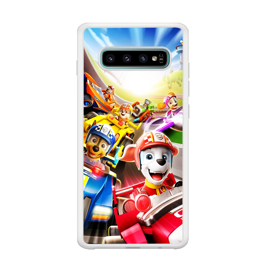 Paw Patrol Race Samsung Galaxy S10 Case