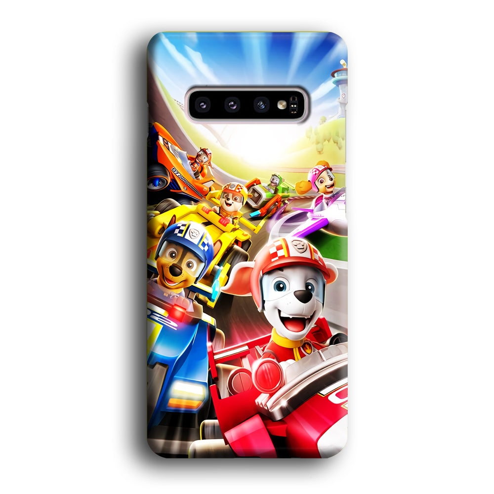 Paw Patrol Race Samsung Galaxy S10 Case