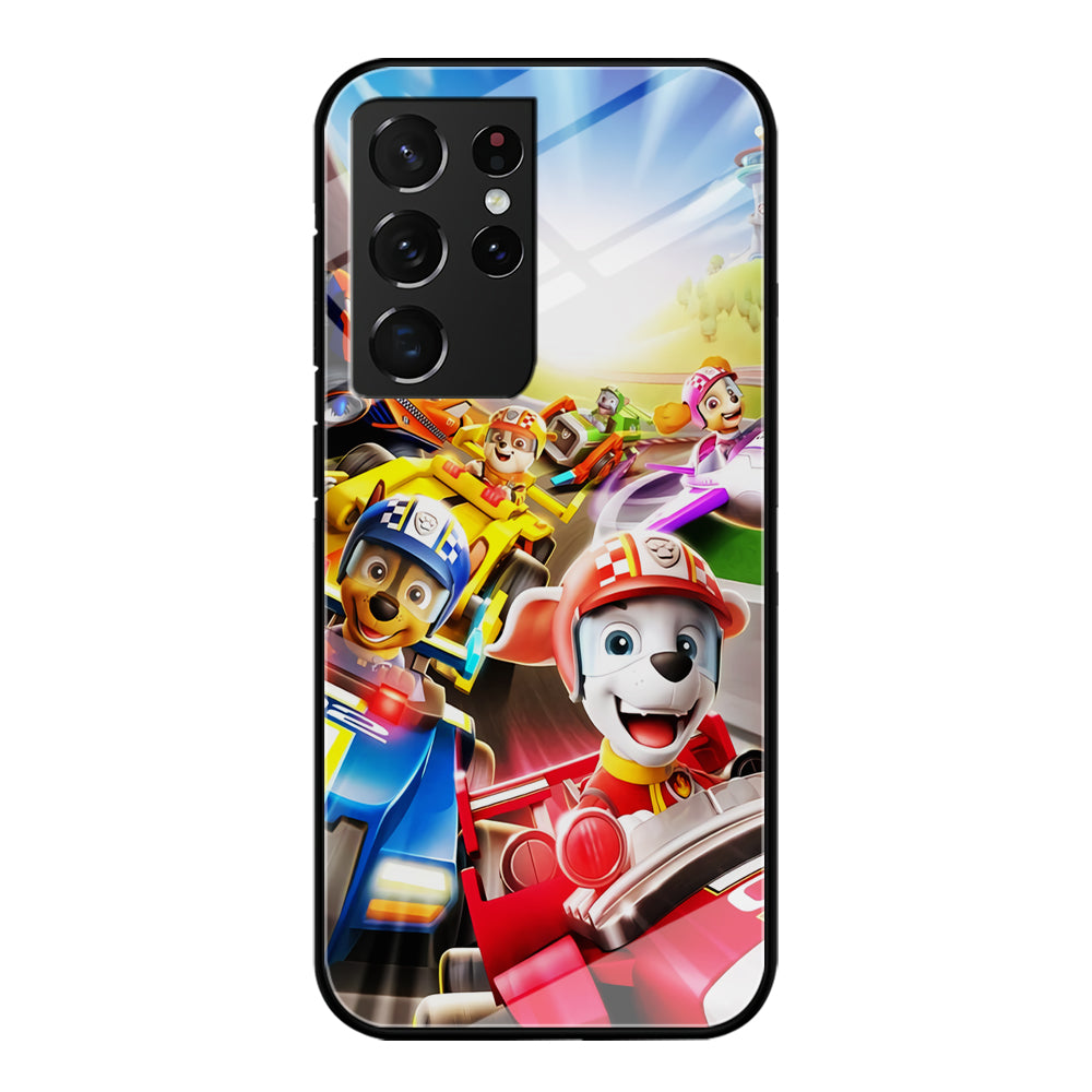 Paw Patrol Race Samsung Galaxy S21 Ultra Case