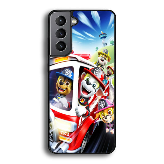 Paw Patrol Rescue Mode Samsung Galaxy S21 Plus Case - Carneyforia