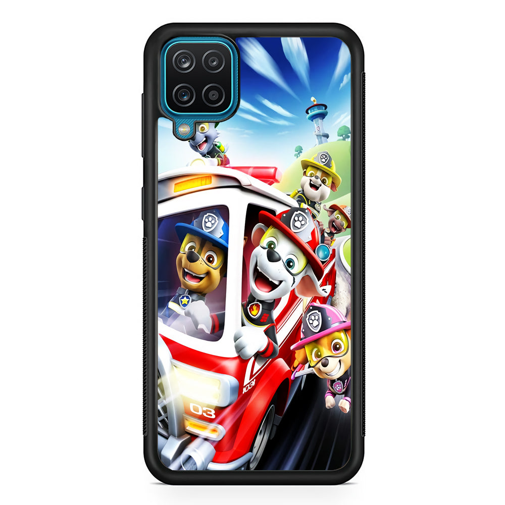 Paw Patrol Rescue Mode Samsung Galaxy A12 Case