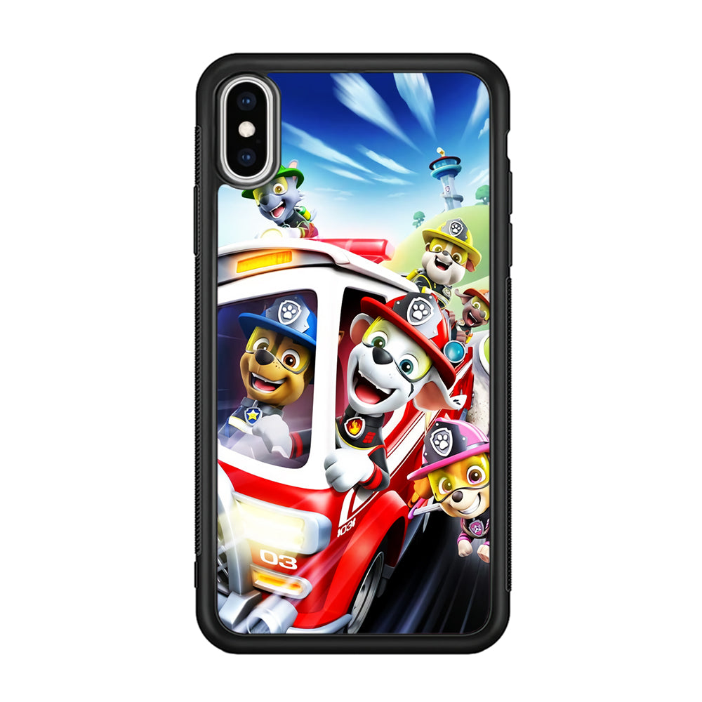 Paw Patrol Rescue Mode iPhone XS Case