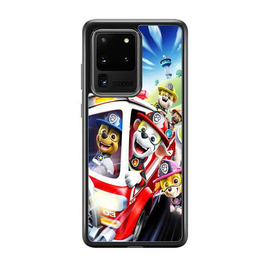 Paw Patrol Rescue Mode Samsung Galaxy S20 Ultra Case