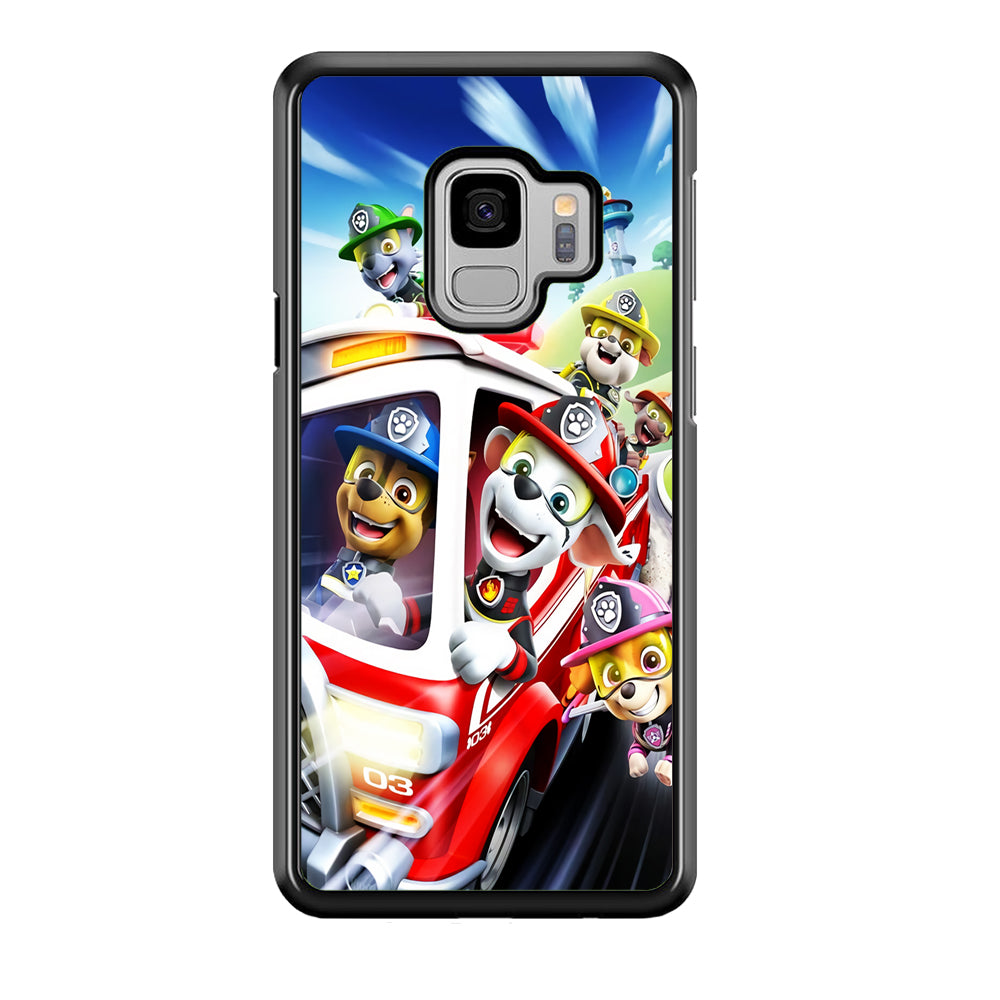 Paw Patrol Rescue Mode Samsung Galaxy S9 Case