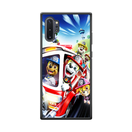 Paw Patrol Rescue Mode Samsung Galaxy Note 10 Plus Case