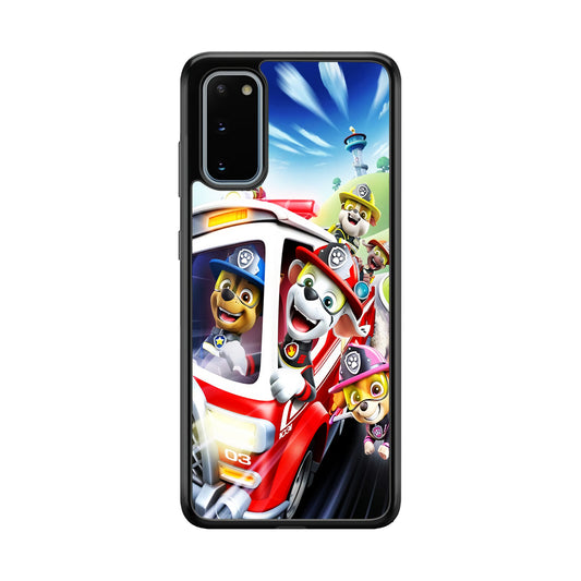 Paw Patrol Rescue Mode Samsung Galaxy S20 Case
