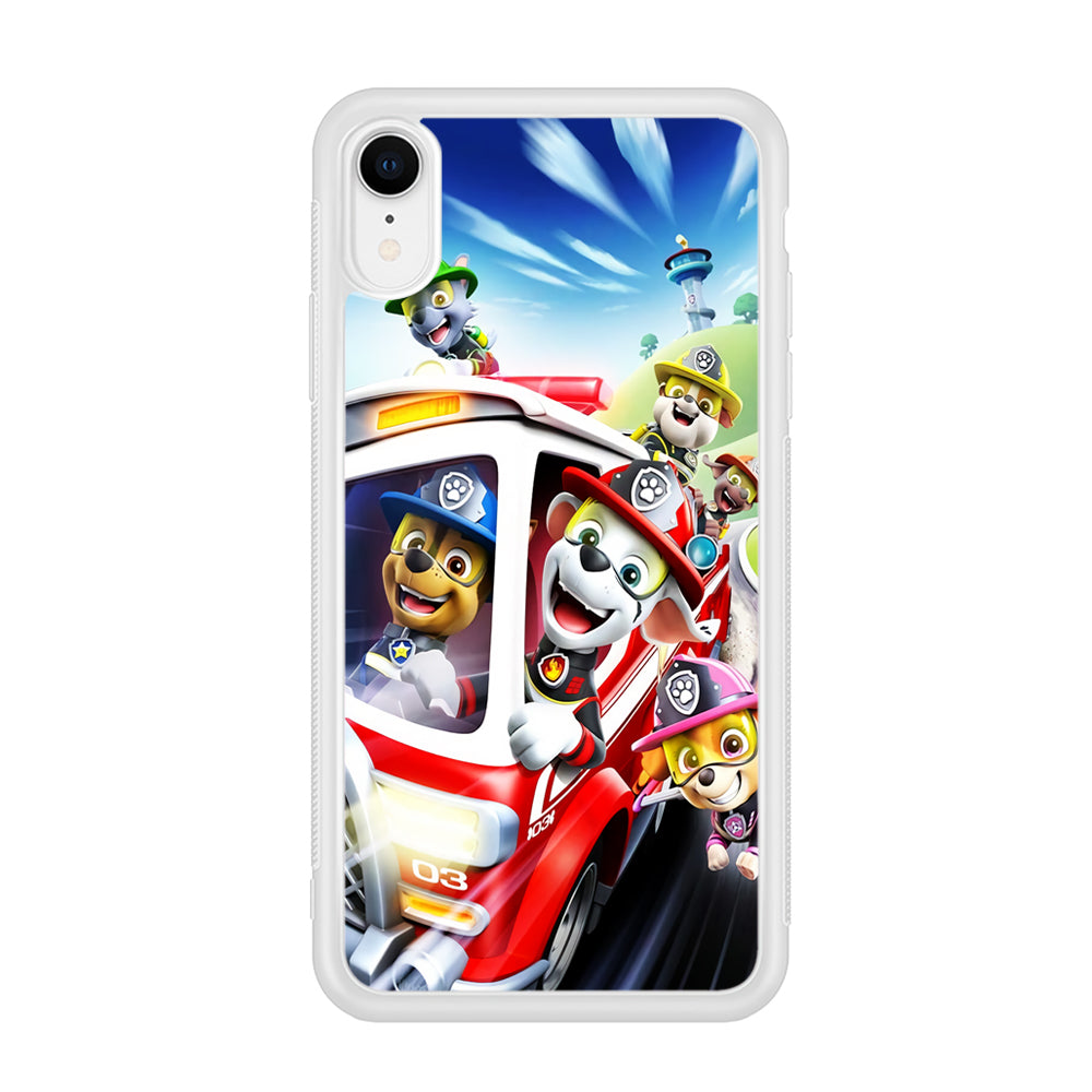 Paw Patrol Rescue Mode iPhone XR Case