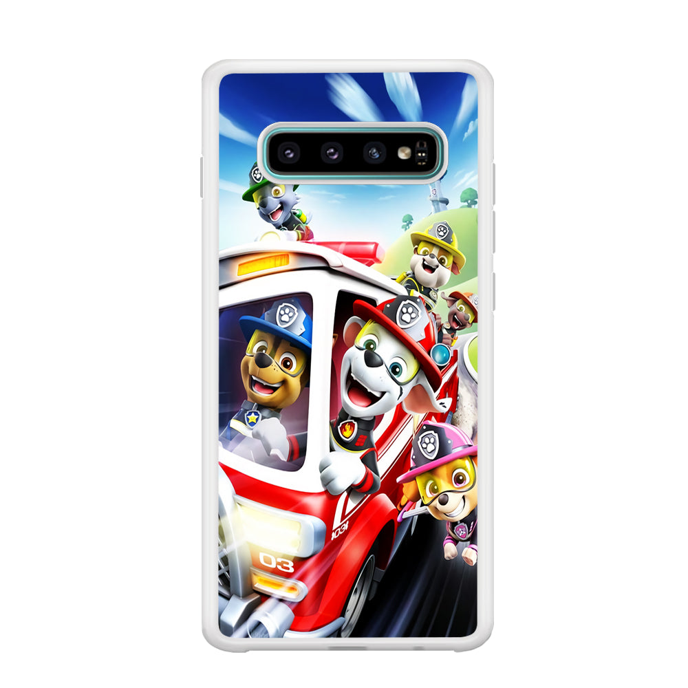 Paw Patrol Rescue Mode Samsung Galaxy S10 Case