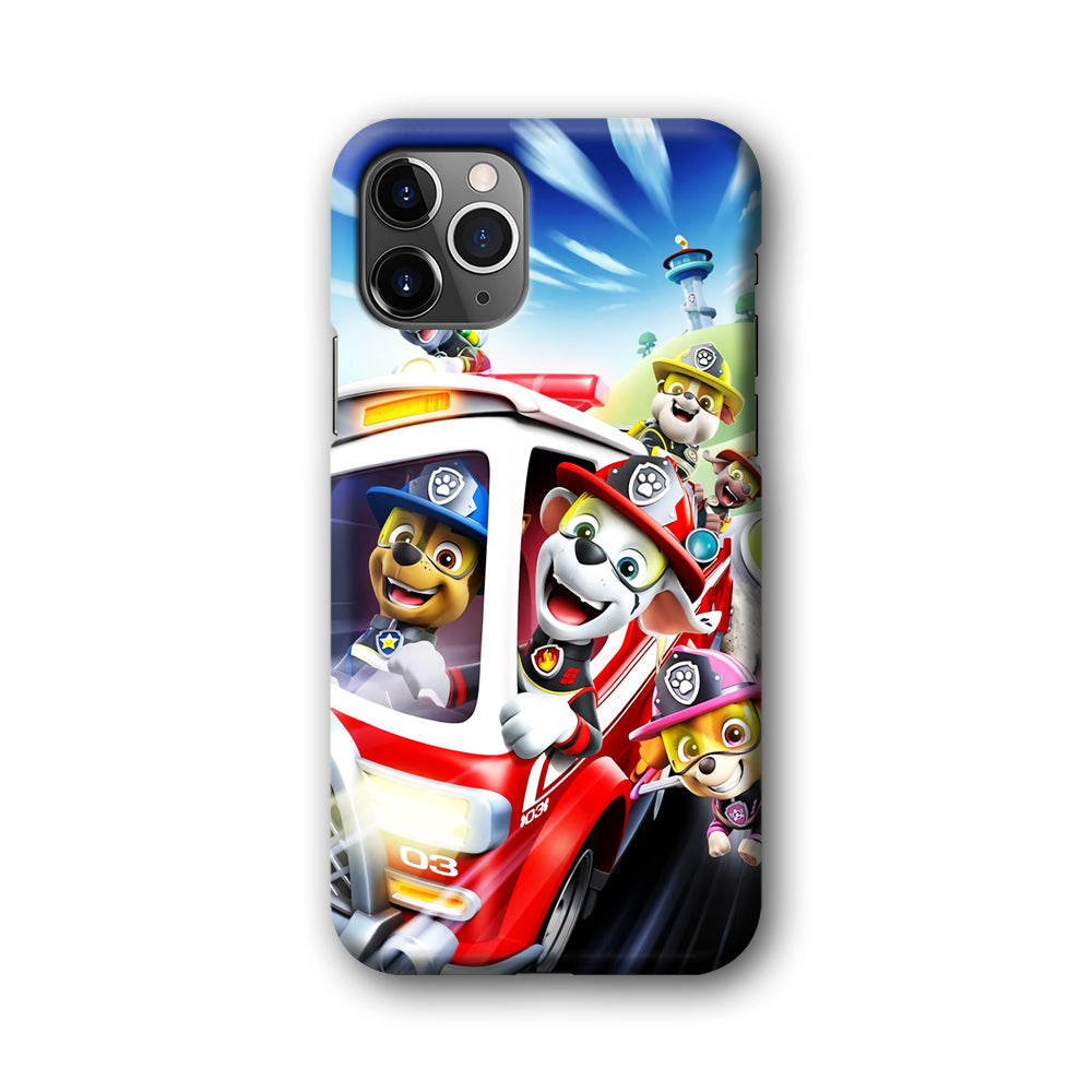 Paw Patrol Rescue Mode iPhone 11 Pro Case