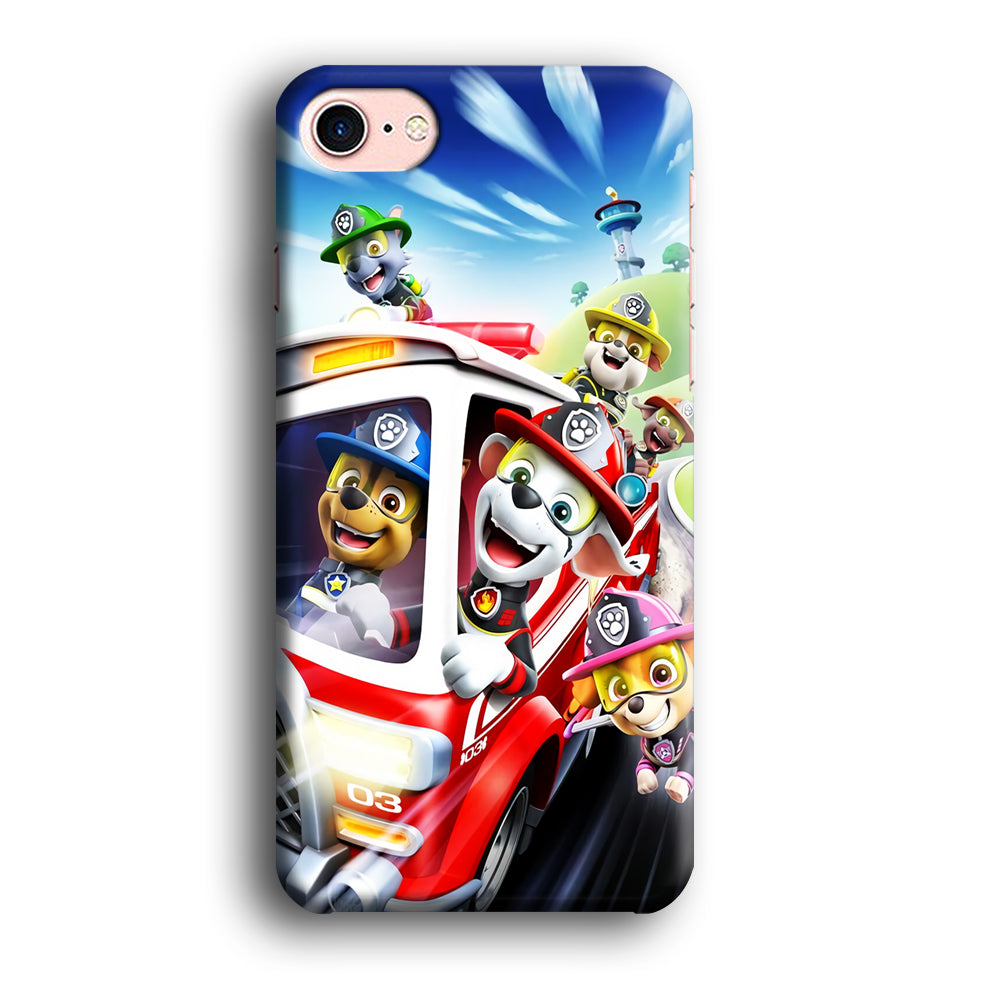 Paw Patrol Rescue Mode iPhone 8 Case