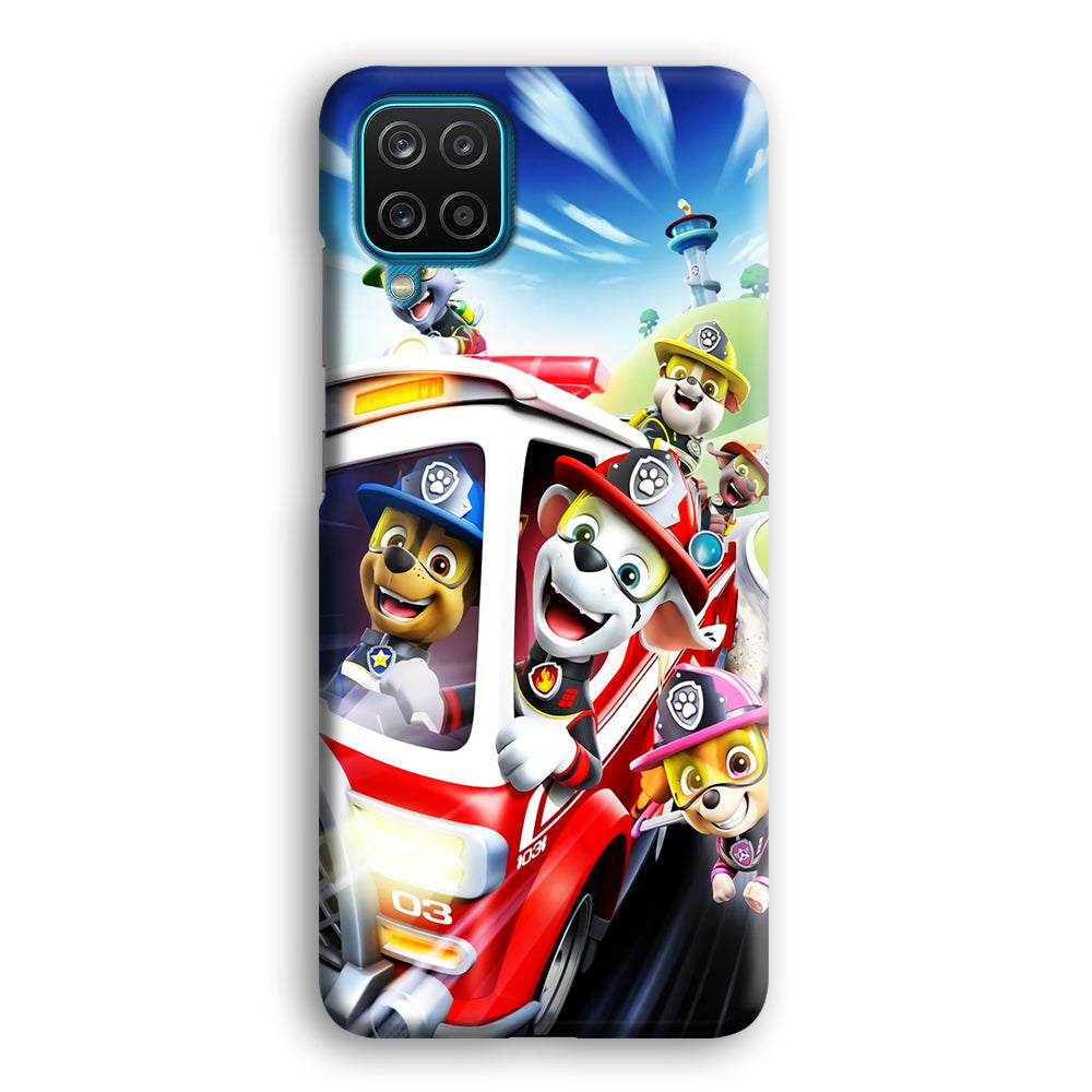 Paw Patrol Rescue Mode Samsung Galaxy A12 Case