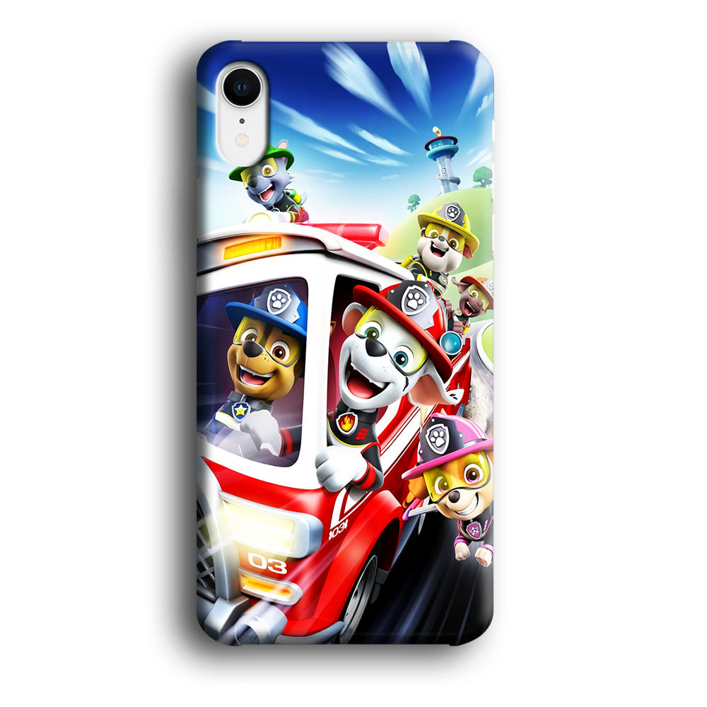 Paw Patrol Rescue Mode iPhone XR Case