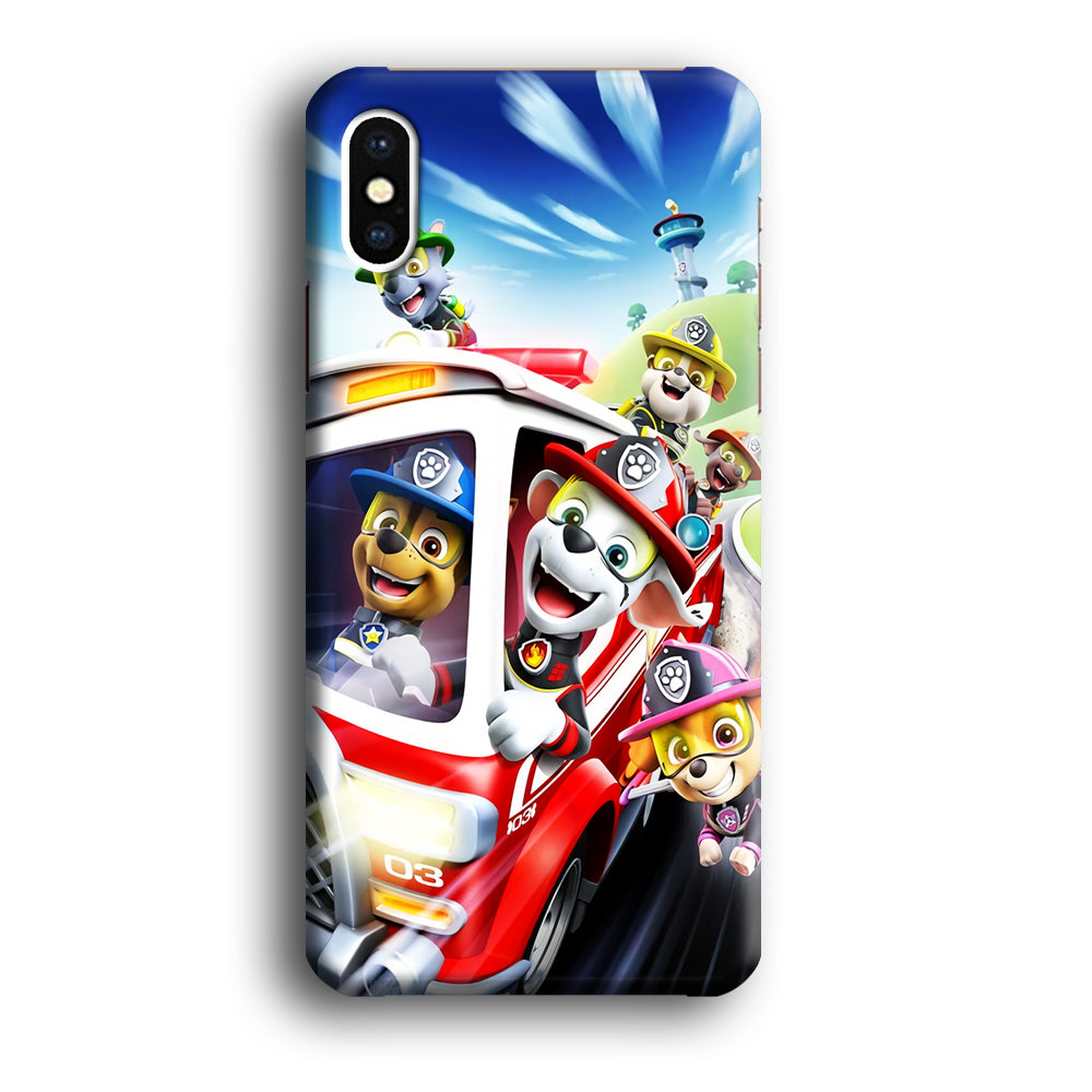 Paw Patrol Rescue Mode iPhone XS Case