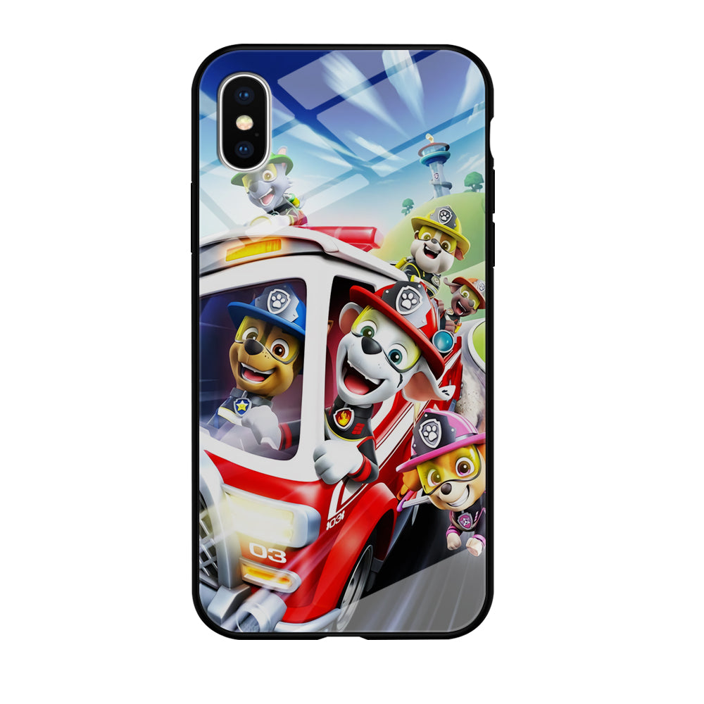 Paw Patrol Rescue Mode iPhone X Case