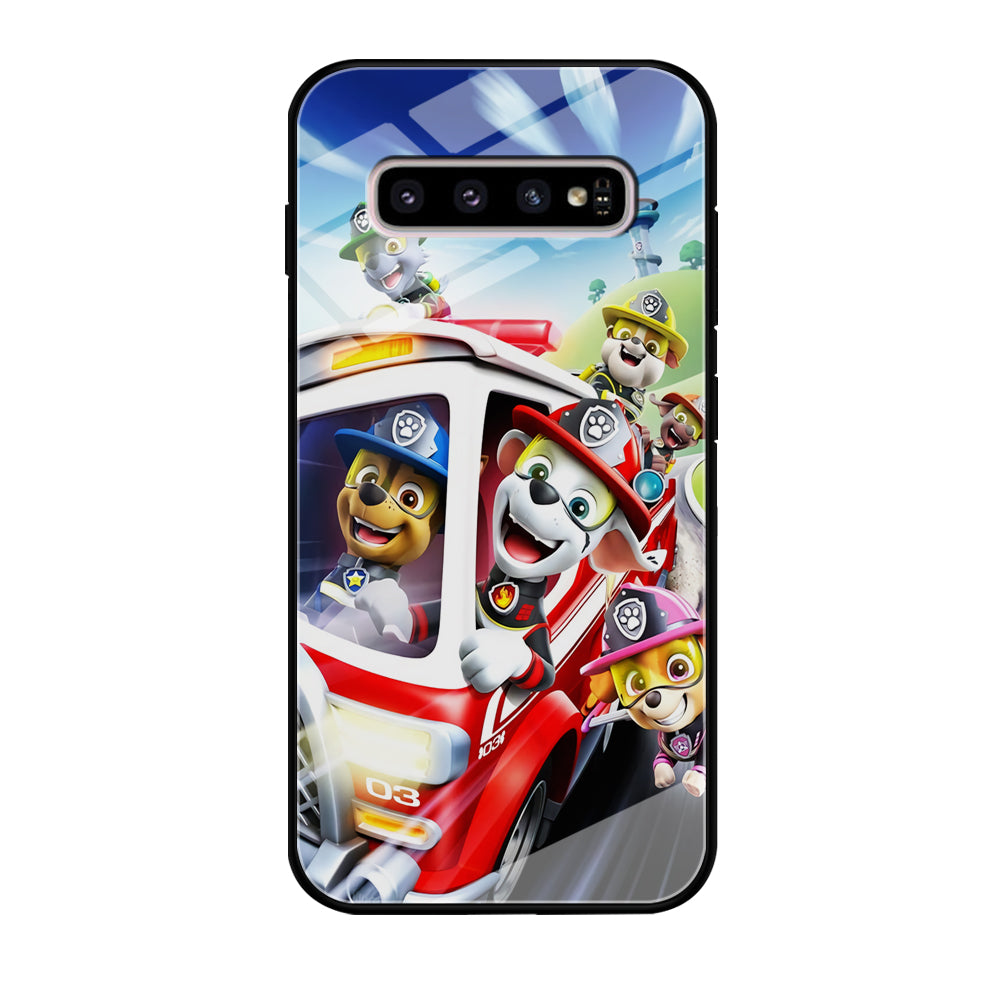 Paw Patrol Rescue Mode Samsung Galaxy S10 Case