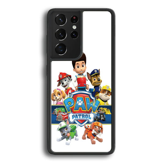 Paw Patrol Team Samsung Galaxy S21 Ultra Case - Carneyforia