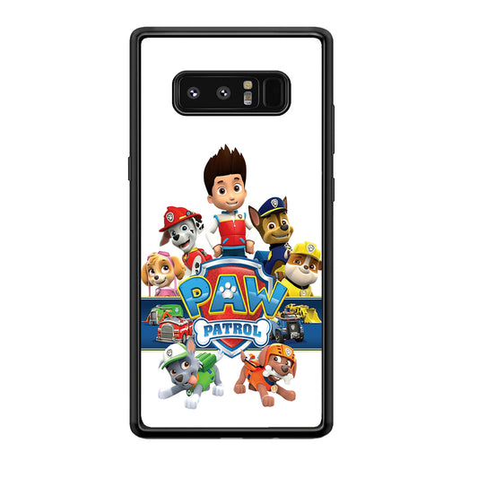 Paw Patrol Team Samsung Galaxy Note 8 Case