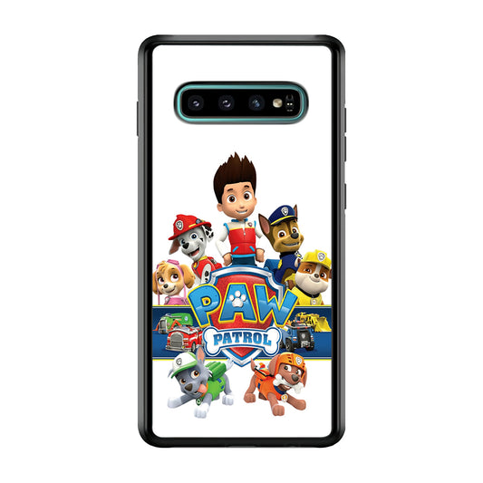 Paw Patrol Team Samsung Galaxy S10 Plus Case