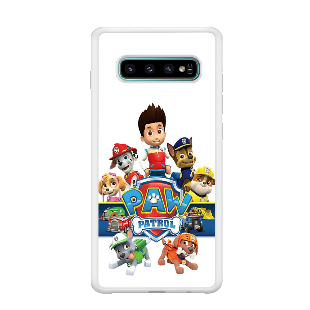 Paw Patrol Team Samsung Galaxy S10 Case